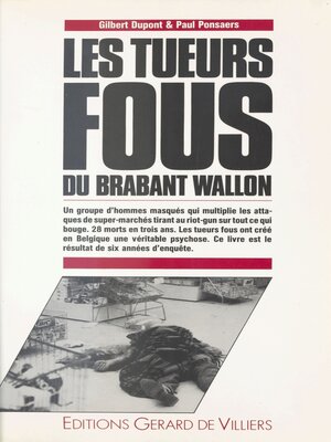 cover image of Les Tueurs fous du Brabant